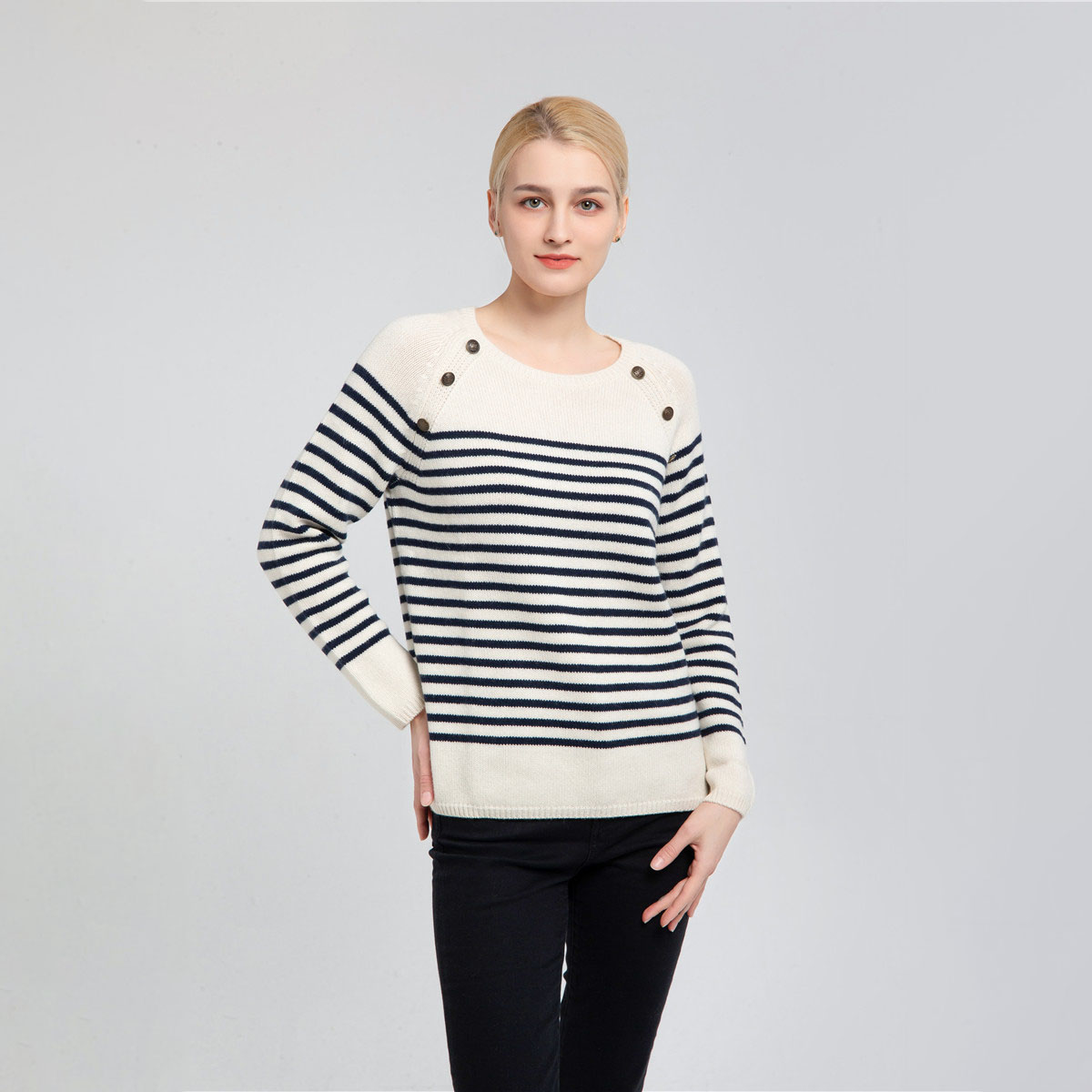 women's pure cashmere sweater fashion style