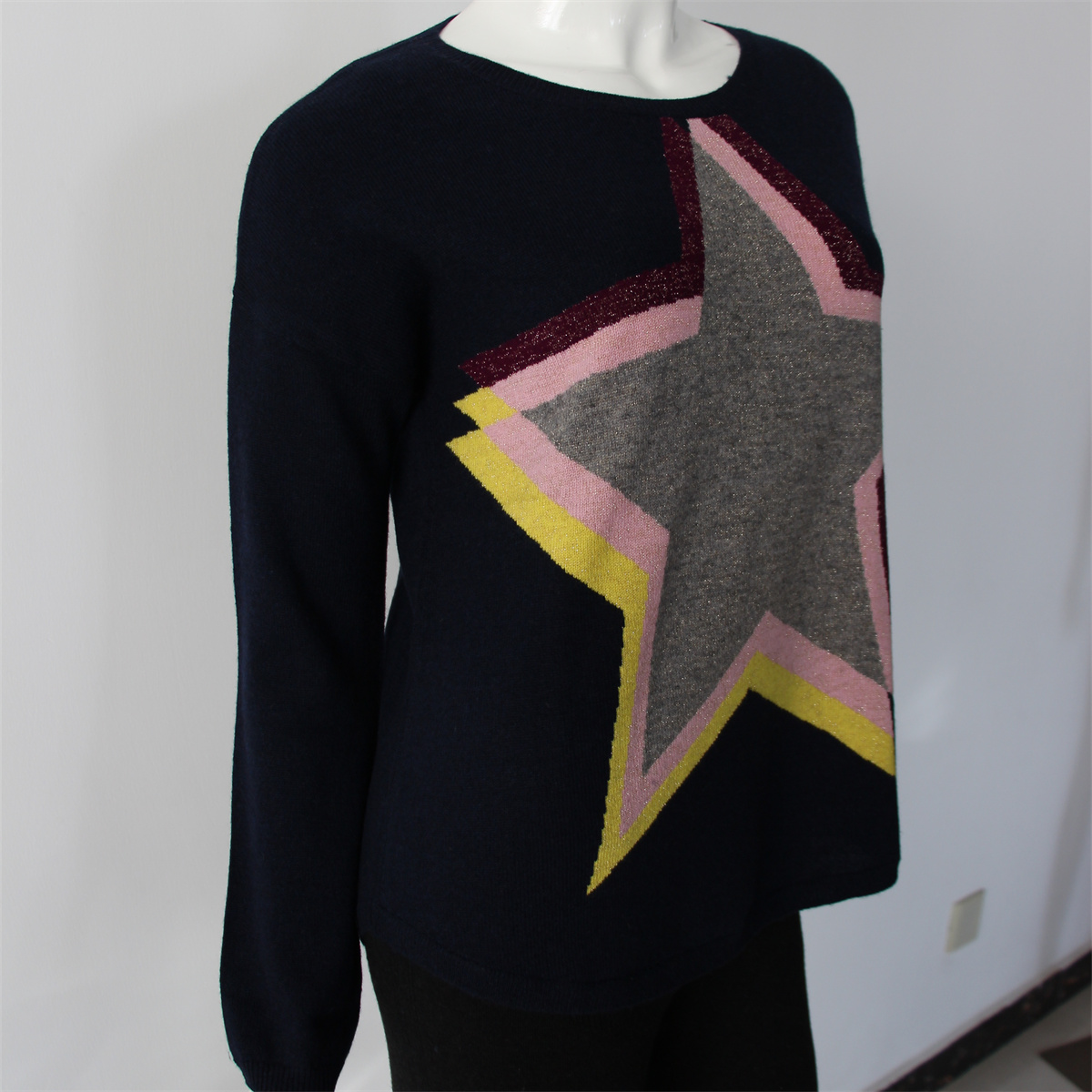 long sleeves cashmere sweater