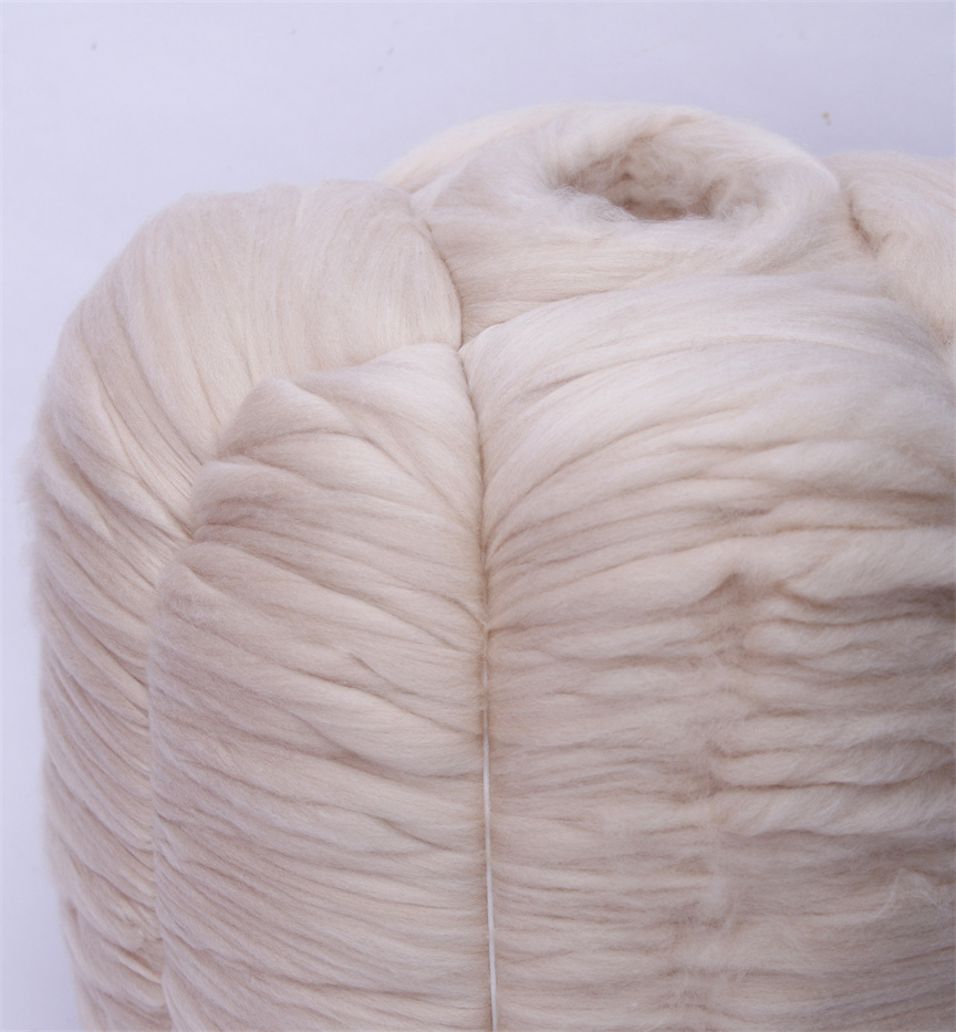 combed cashmere tops ivory