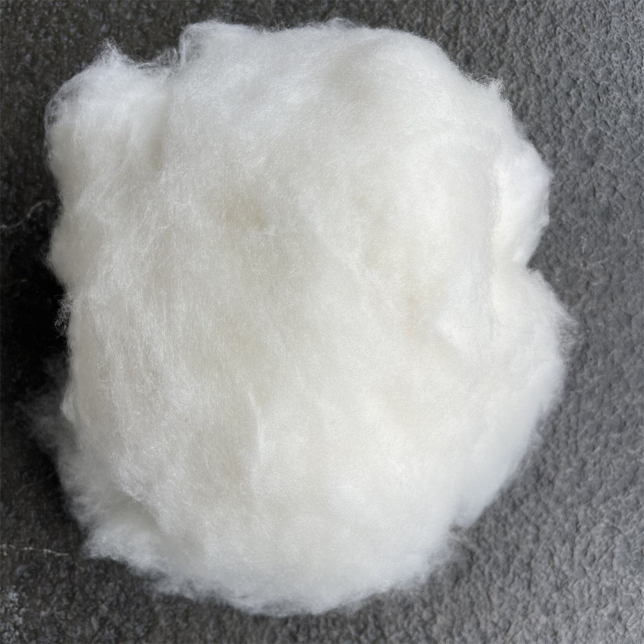 dehaired Chinese sheep wool white